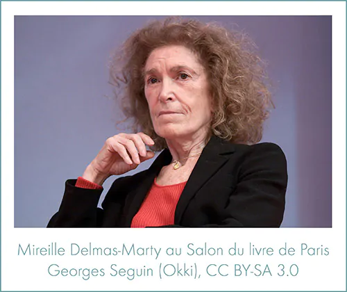 Fondation René Cassin Disparition de Mireille Delmas-Marty