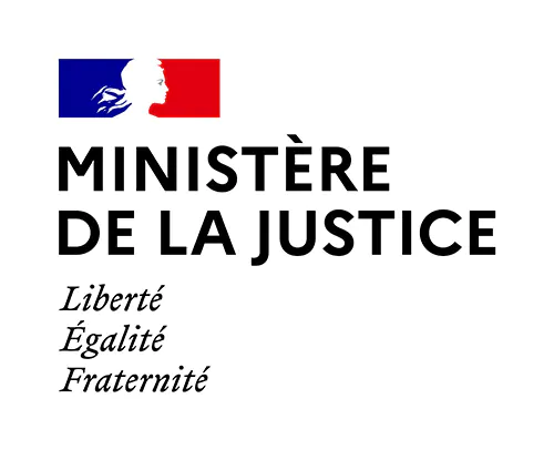 Fondation René Cassin logo Ministère de la Justice