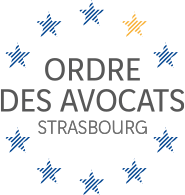 Fondation René Cassin logo Ordre des avocats Strasbourg